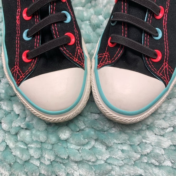 Converse All Star Canvas Chuck Taylor Aqua & Pink - Picture 4 of 15